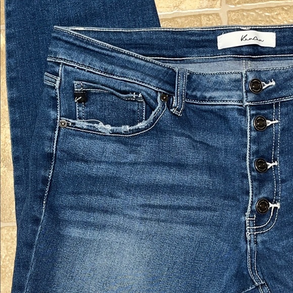 KanCan Dark Blue Ankle Jeans - Picture 7 of 16